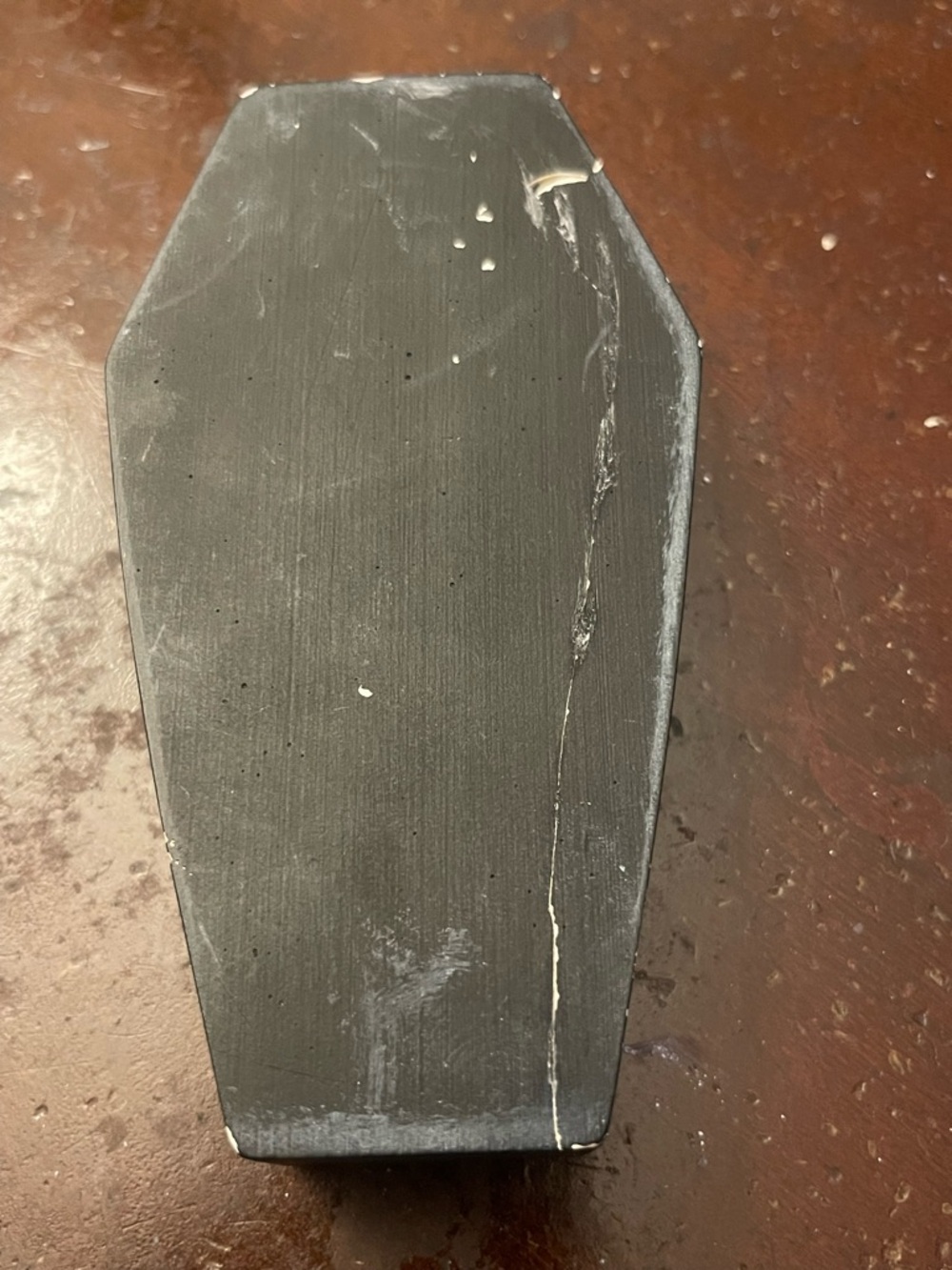 Edward Gorey PBS Mystery! Black Slate Coffin Trinket Box Artwork Rare - Picture 8 of 9